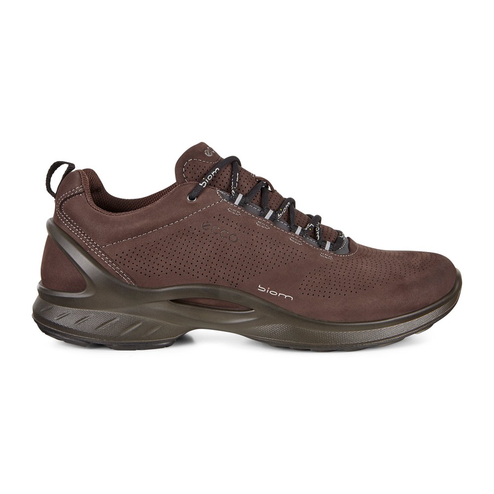 ECCO Mens Hiking Shoes Brown - Biom Fjuel Perf - ZFE-482709